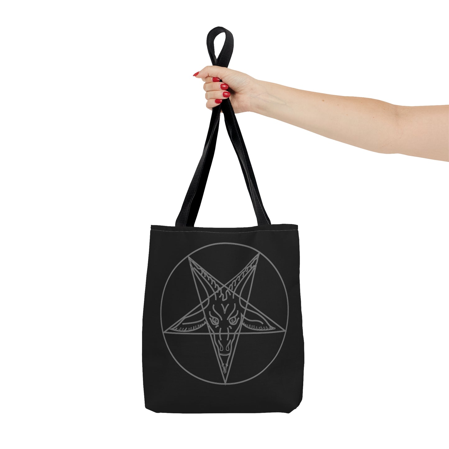 Baphomet Goat Sigil Satan Occult Pagan Tote Bag