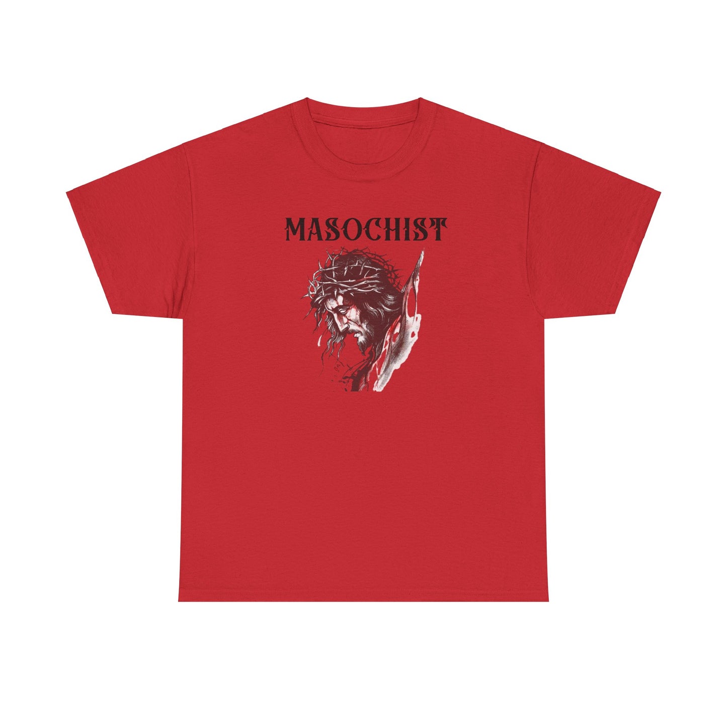 Masochist Jesus Cross T-shirt