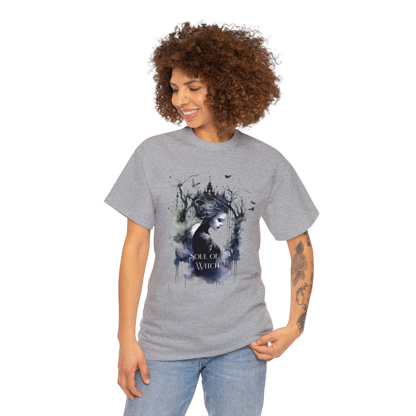 Soul of a Witch Pagan Fairy Dark Fantasy Wicca T-Shirt