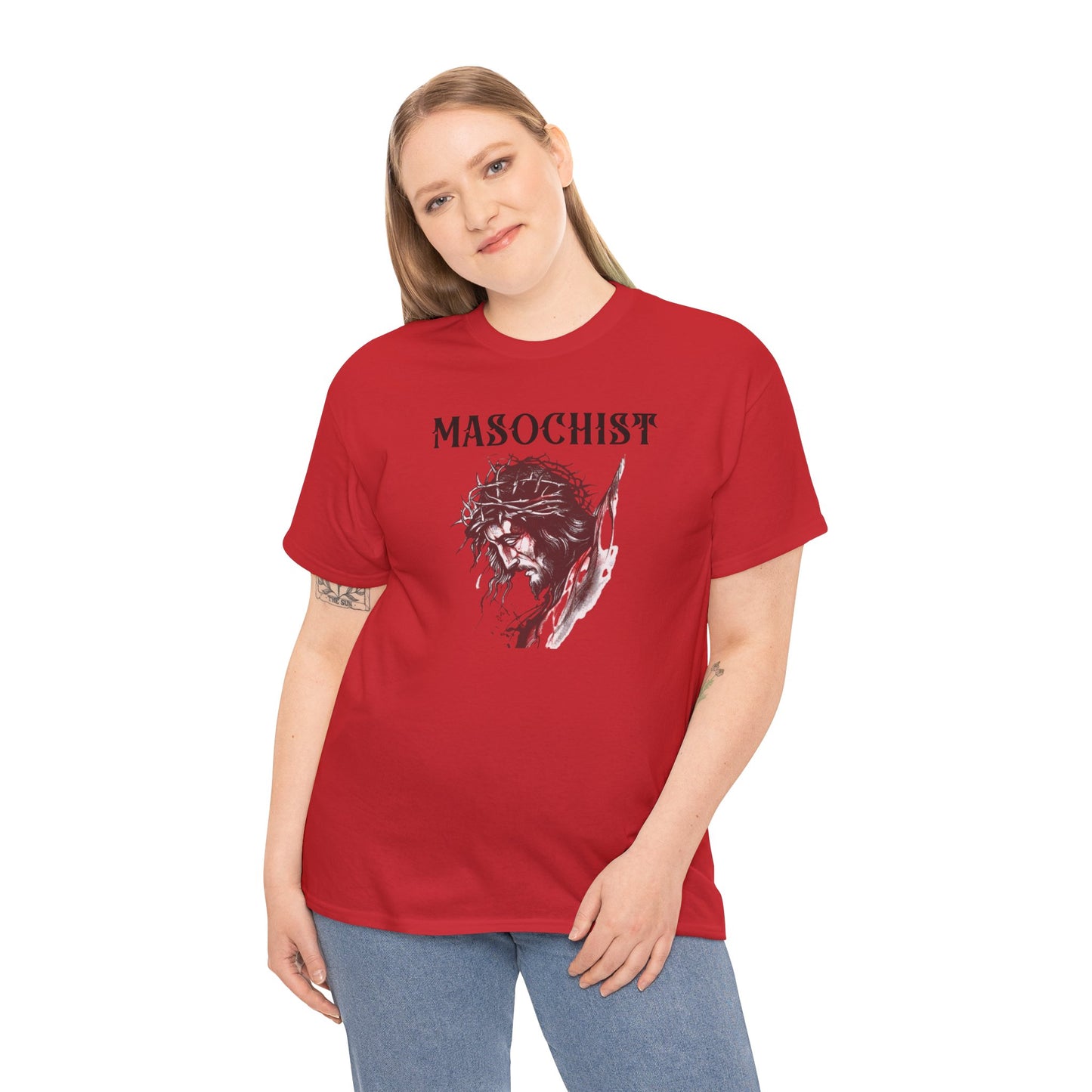 Masochist Jesus Cross T-shirt