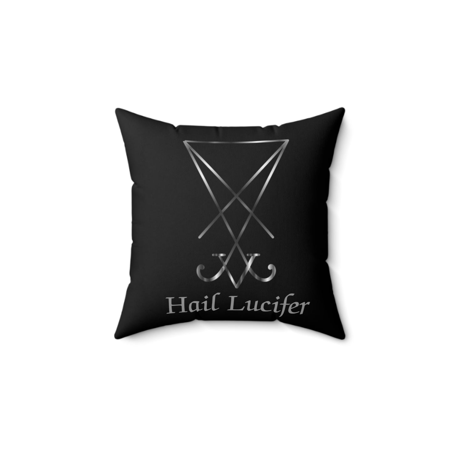 Hail Lucifer Sigil Square Pillow