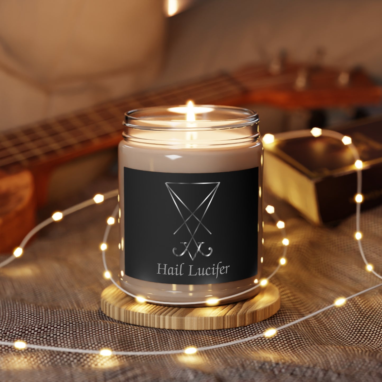 Hail Lucifer Light Bearer Scented Candle