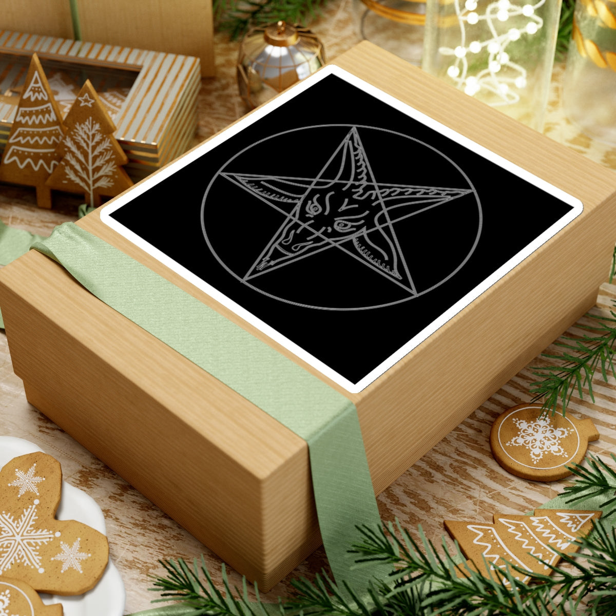 Baphomet Sigil Occult Stickers Decal