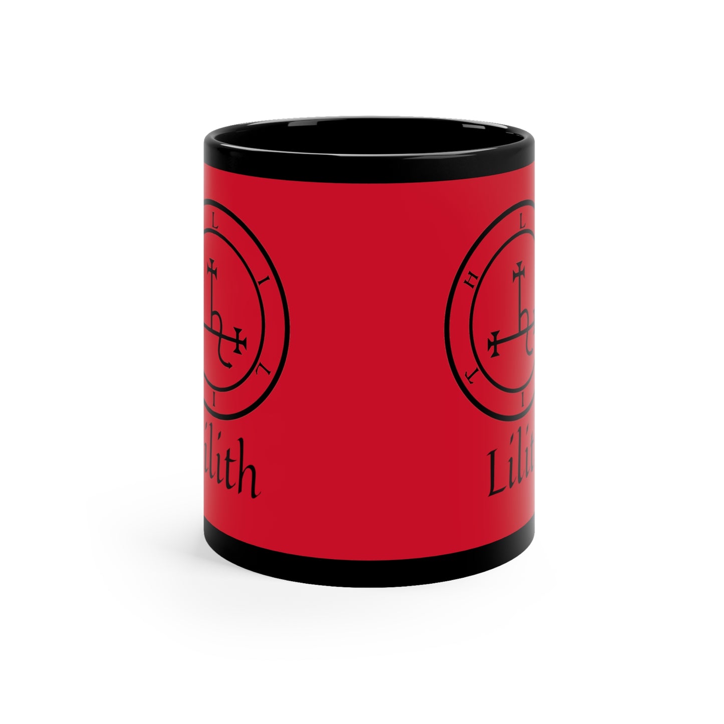 Lilith Sigil Black Coffee Cocoa Mug Cup