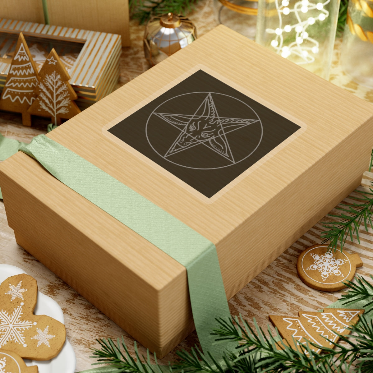 Baphomet Sigil Occult Stickers Decal