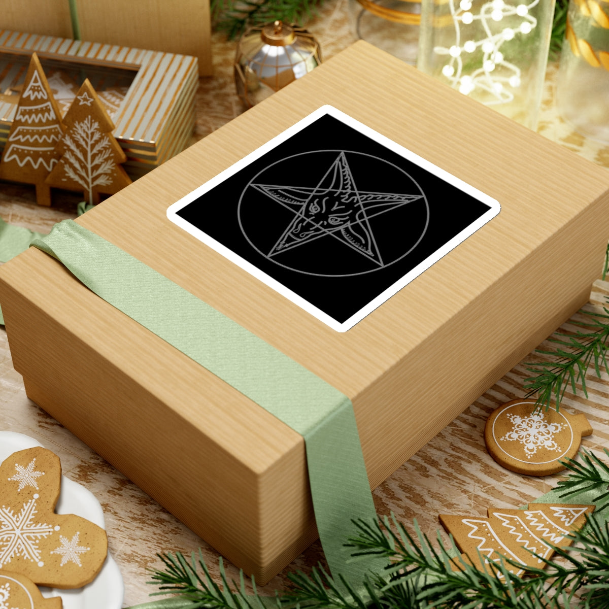 Baphomet Sigil Occult Stickers Decal