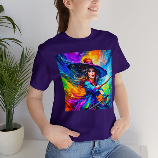 Colorful Witch Pagan Witch T-shirt