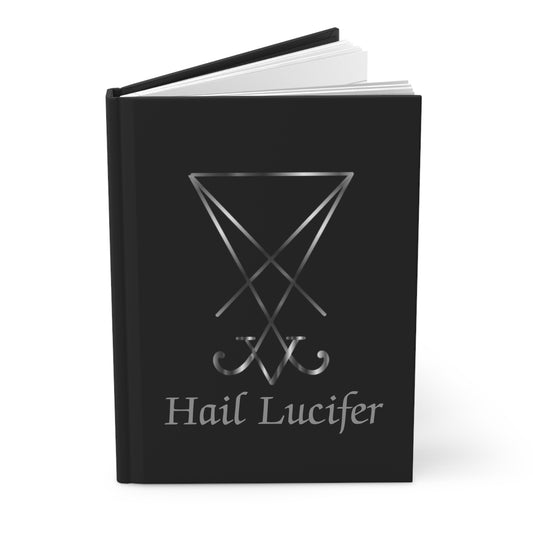 Hail Satan Baphomet Sigil Hardcover Journal Matte