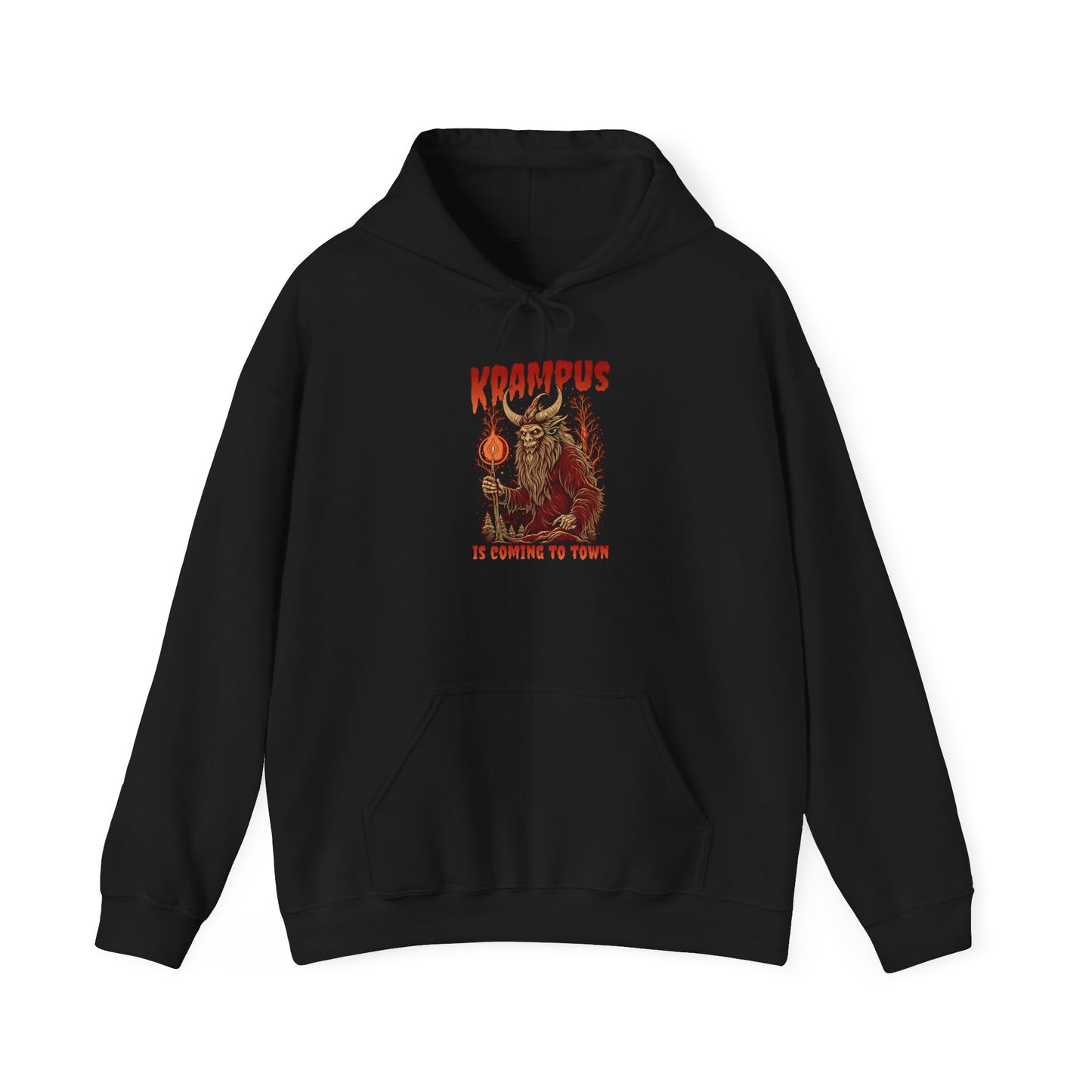 Krampus is Coming to Town Hoodie