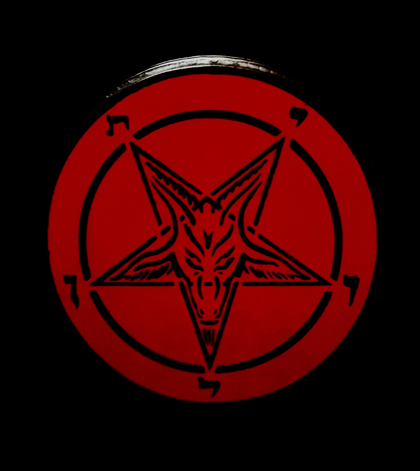 Baphomet Sigil Wood Plaque