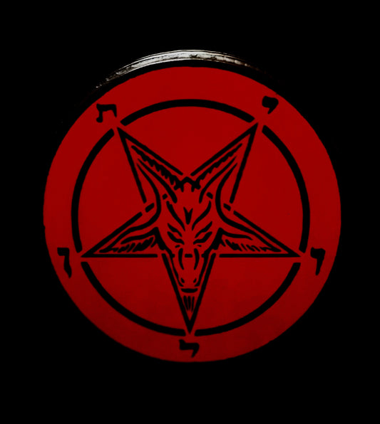 Baphomet Sigil Wood Plaque