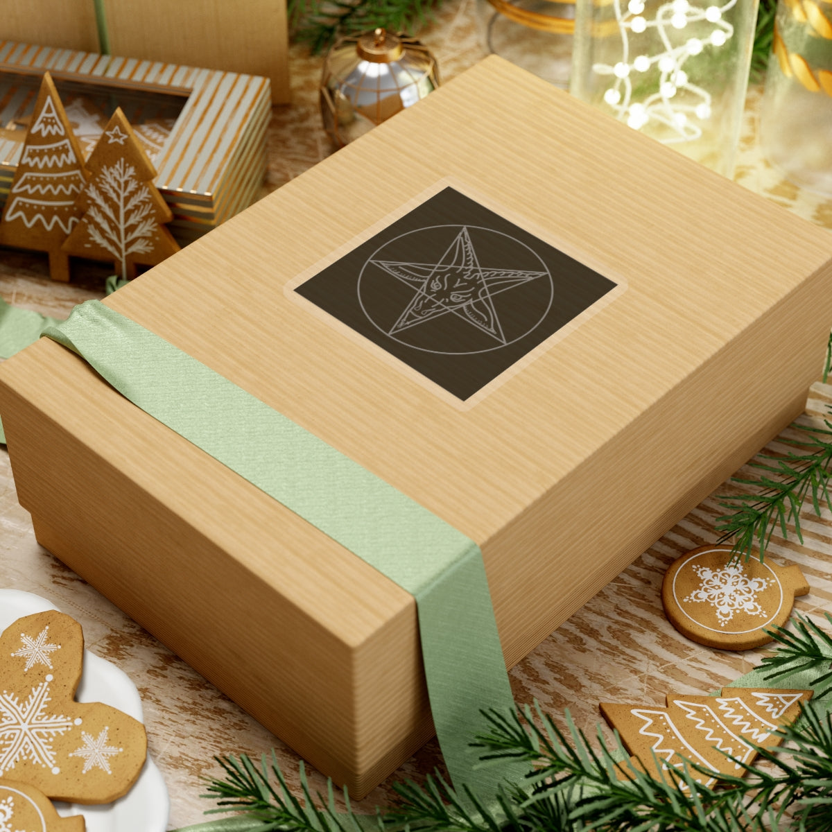 Baphomet Sigil Occult Stickers Decal