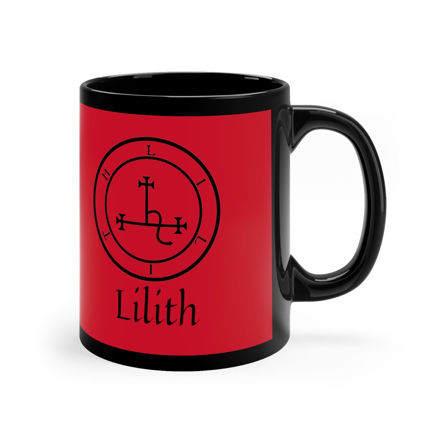 Lilith Sigil Black Coffee Cocoa Mug Cup