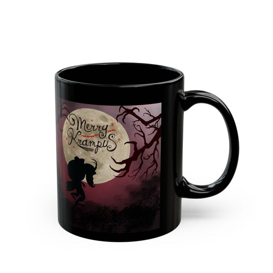 Merry Krampus Devil Ceramic Holiday Mug