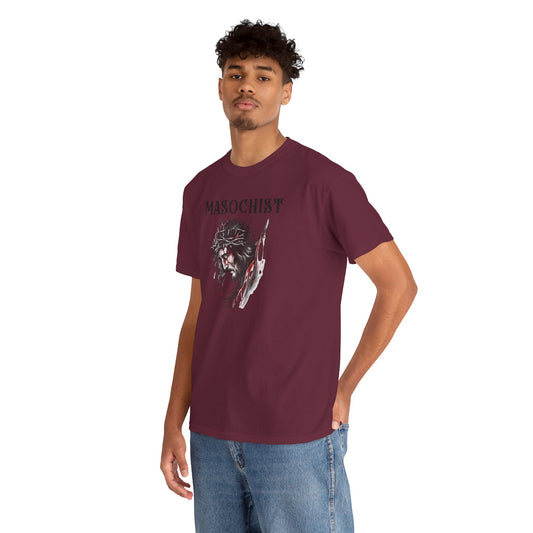 Masochist Jesus Cross T-shirt