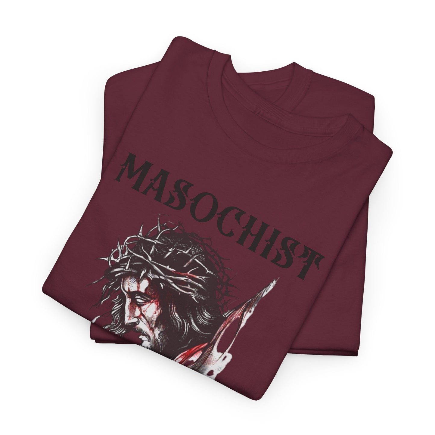 Masochist Jesus Cross T-shirt