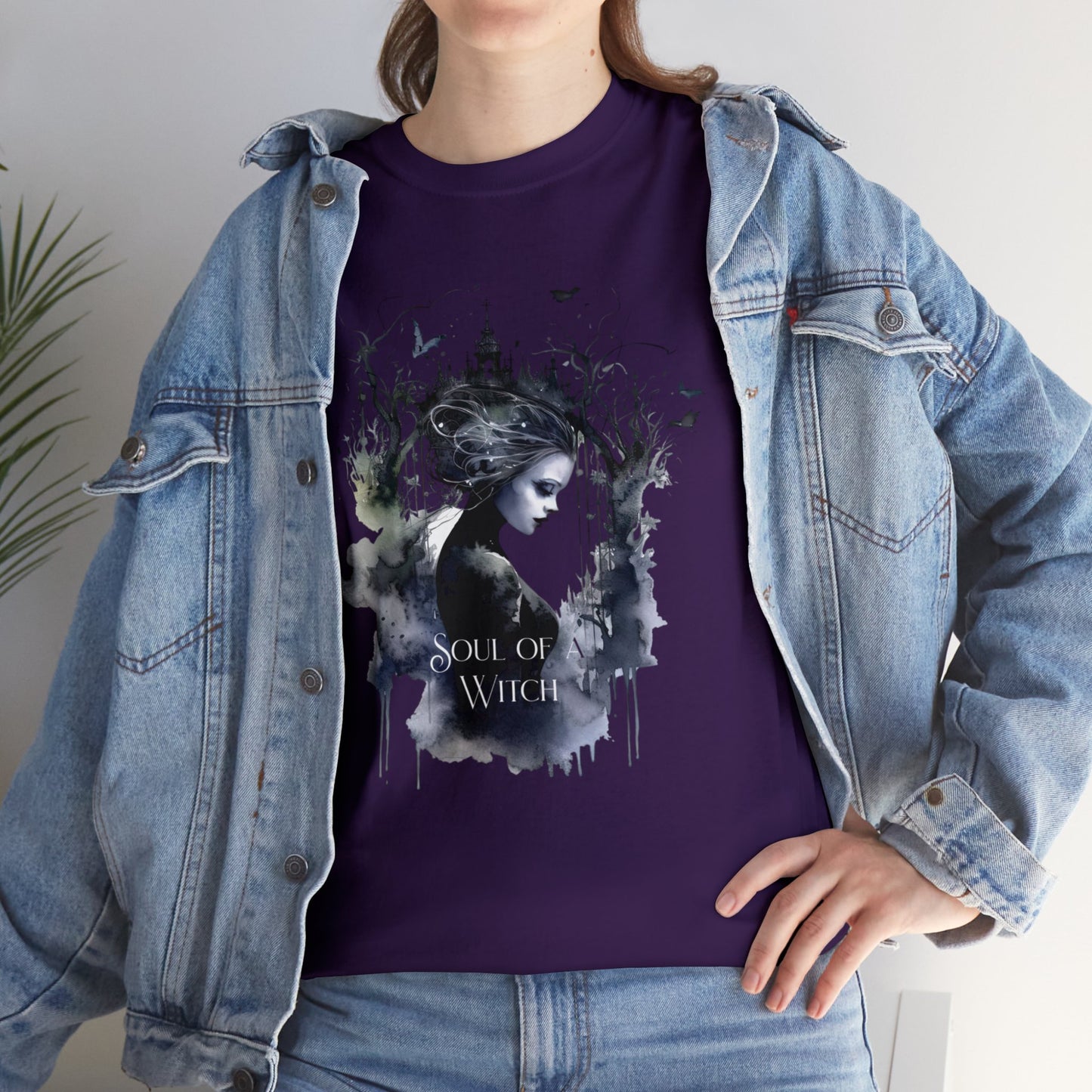 Soul of a Witch Pagan Fairy Dark Fantasy Wicca T-Shirt