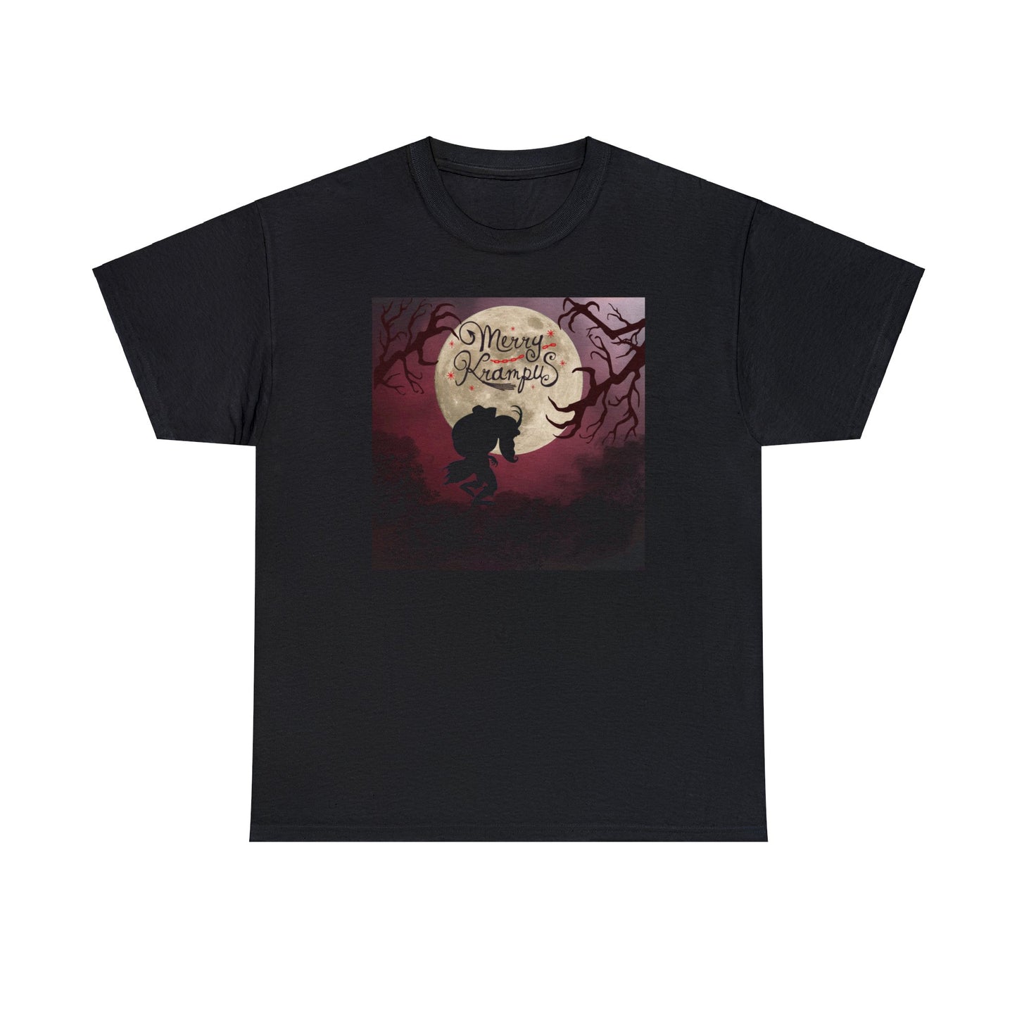 Merry Krampus Cotton T-Shirt