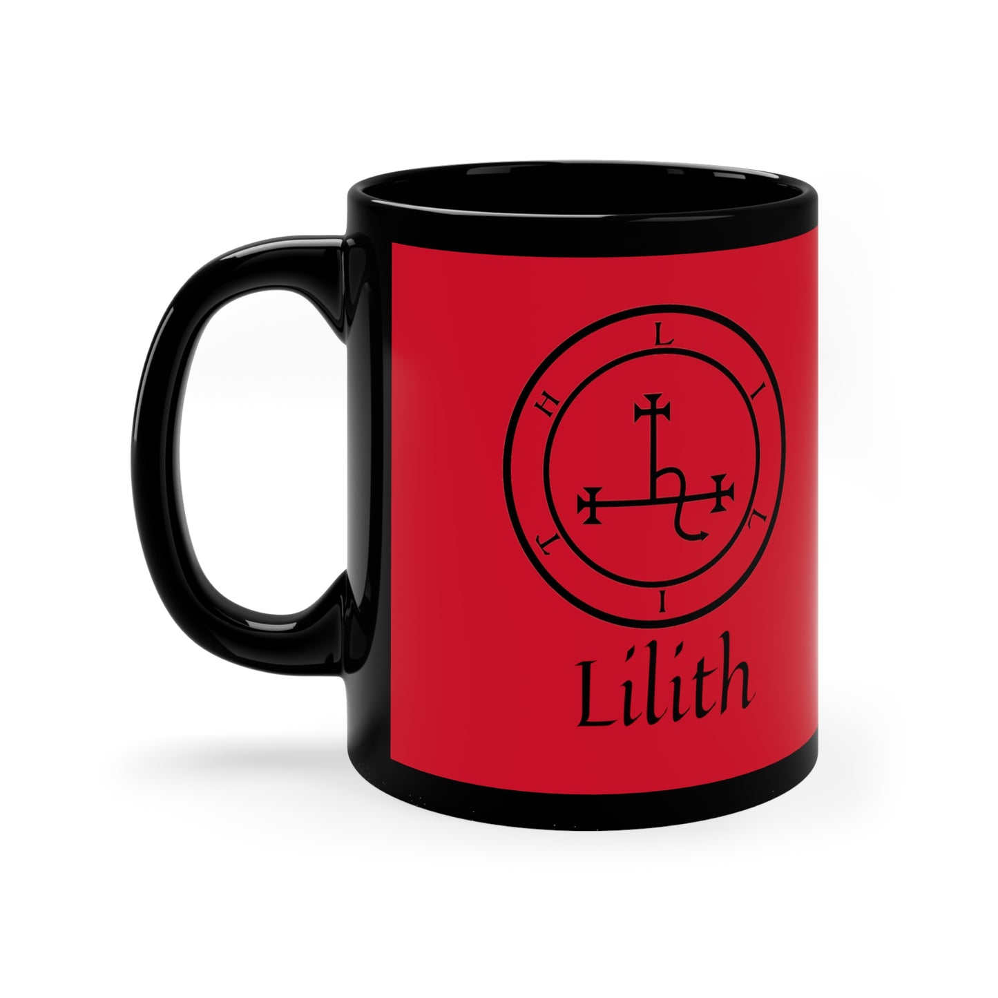 Lilith Sigil Black Coffee Cocoa Mug Cup