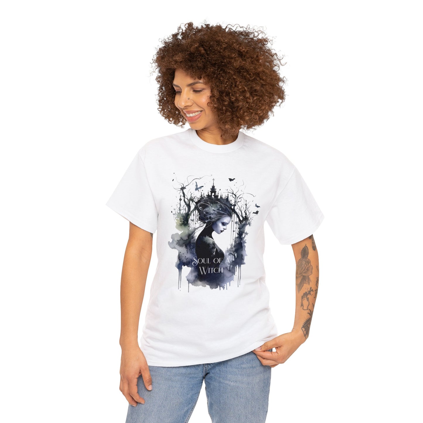 Soul of a Witch Pagan Fairy Dark Fantasy Wicca T-Shirt