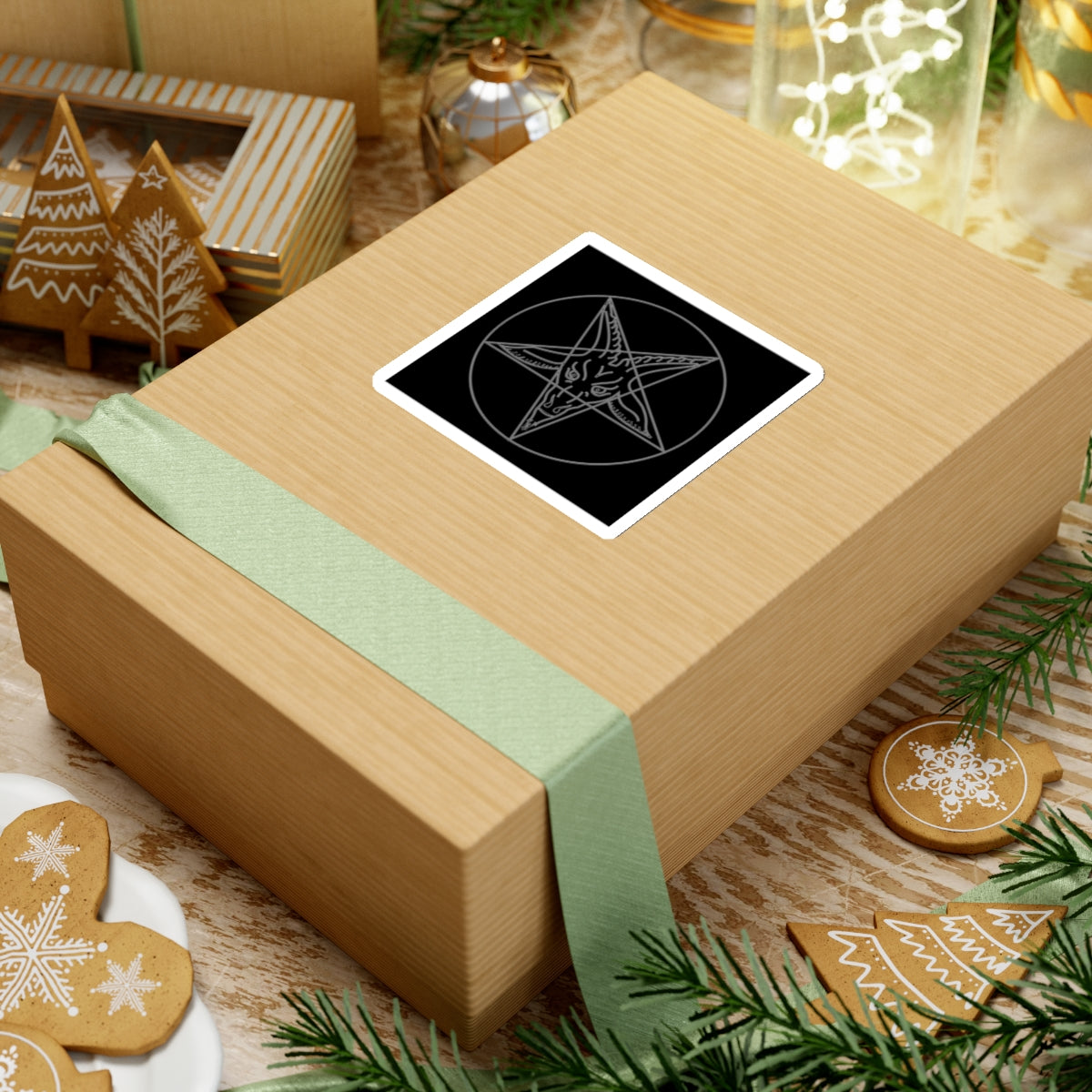Baphomet Sigil Occult Stickers Decal