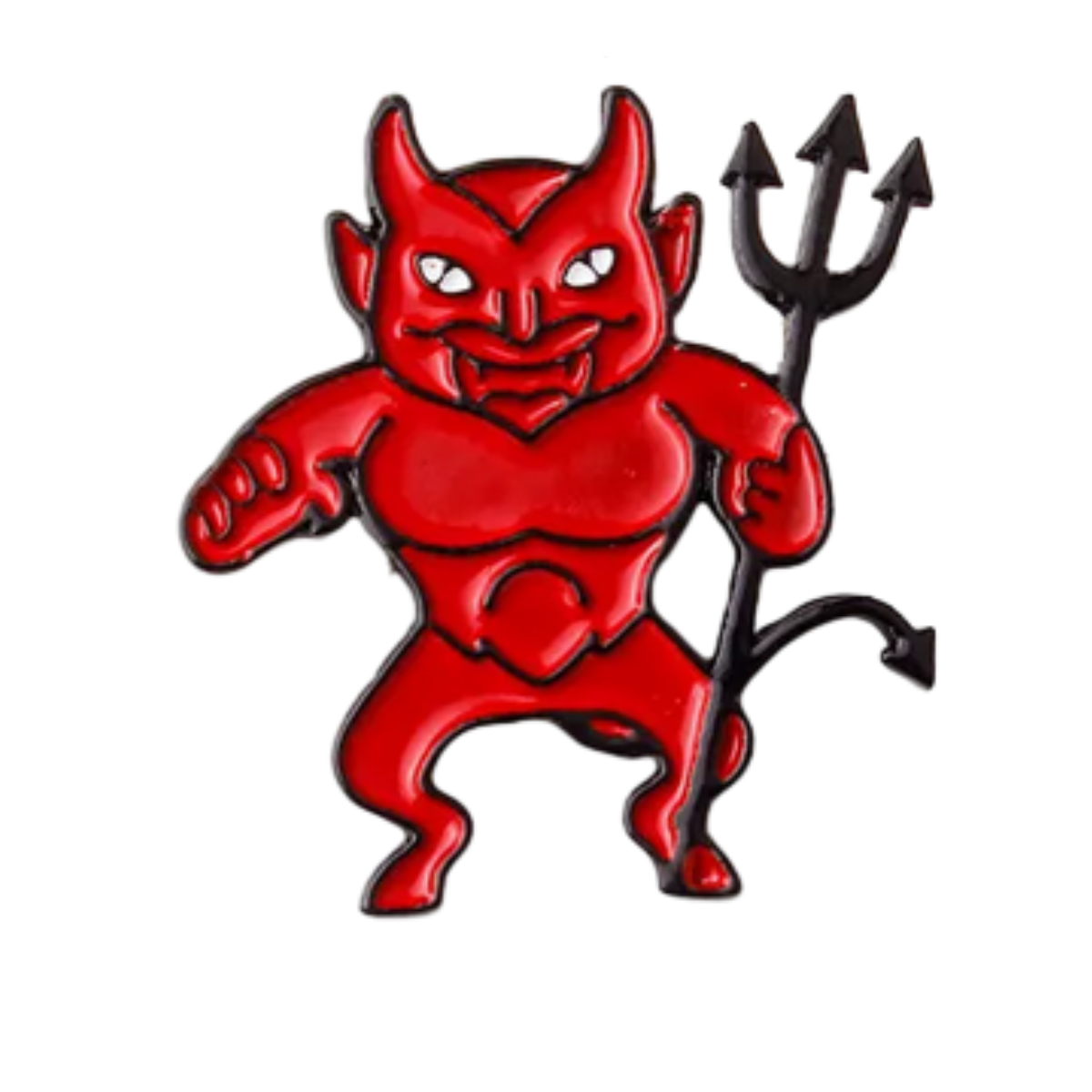 Red Devil Enamel Pin