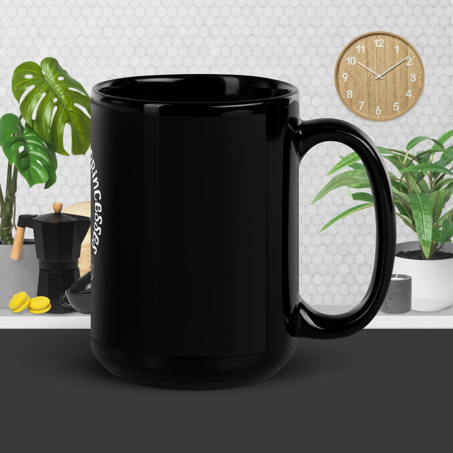 Be a Witch Black Glossy Mug