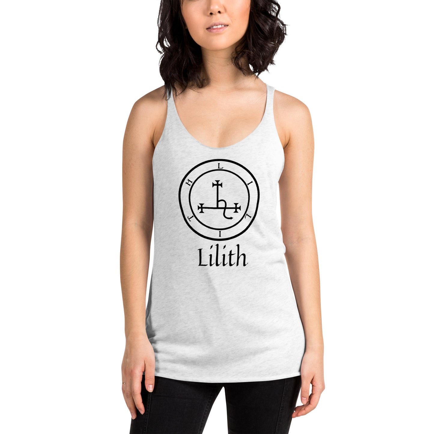 Lilith Sigil Women's Racerback Tank T-shirt