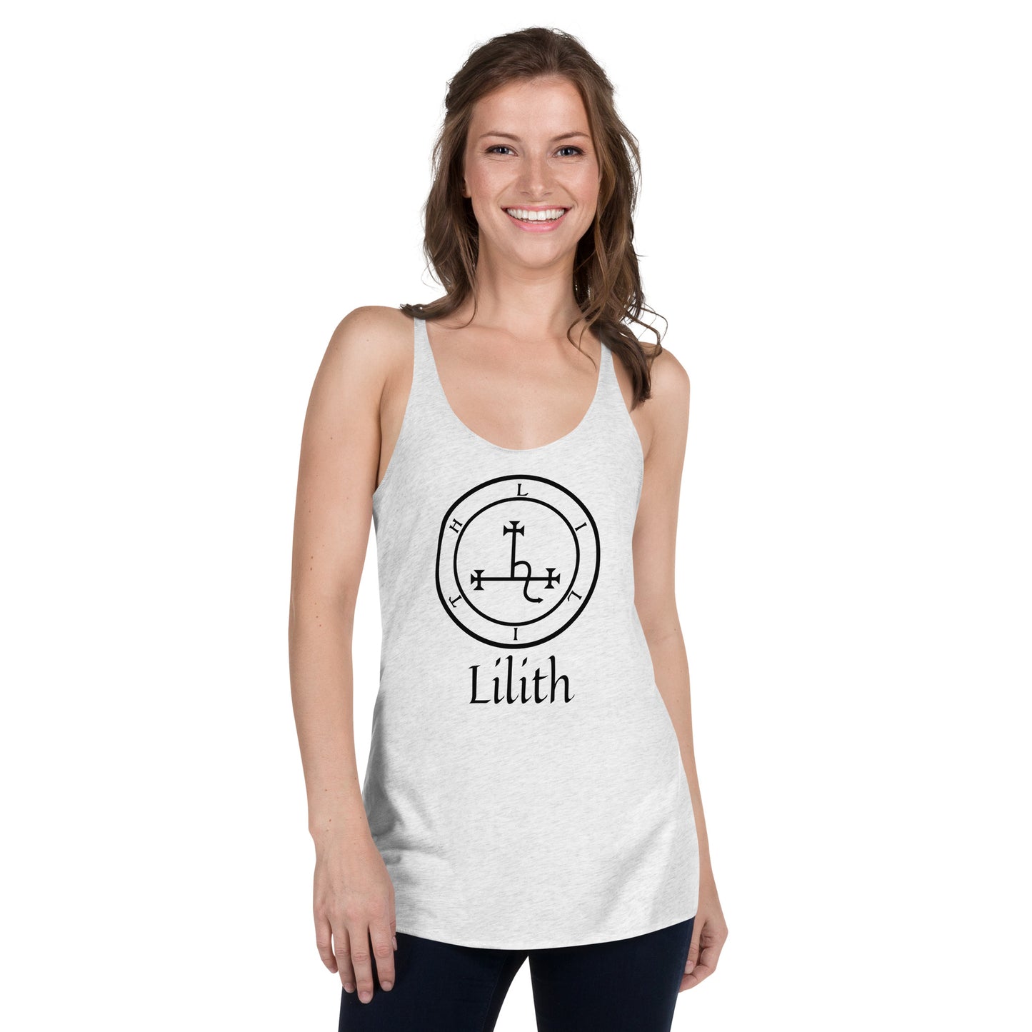 Lilith Sigil Women's Racerback Tank T-shirt