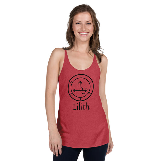 Lilith Sigil Women's Racerback Tank T-shirt