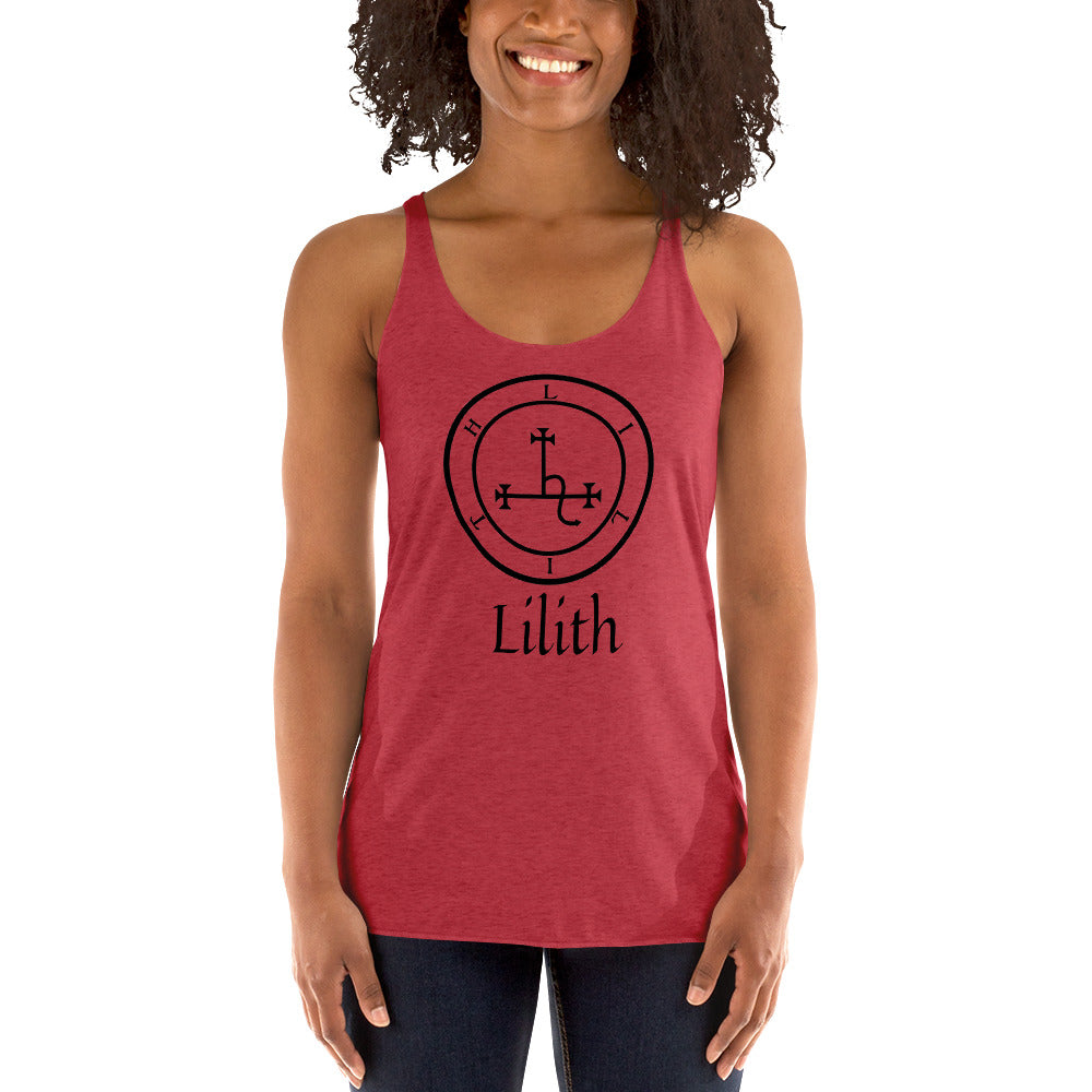 Lilith Sigil Women's Racerback Tank T-shirt