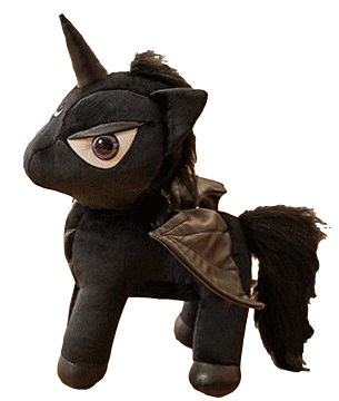 Black Unicorn Plushies Doll Stuffed Animal